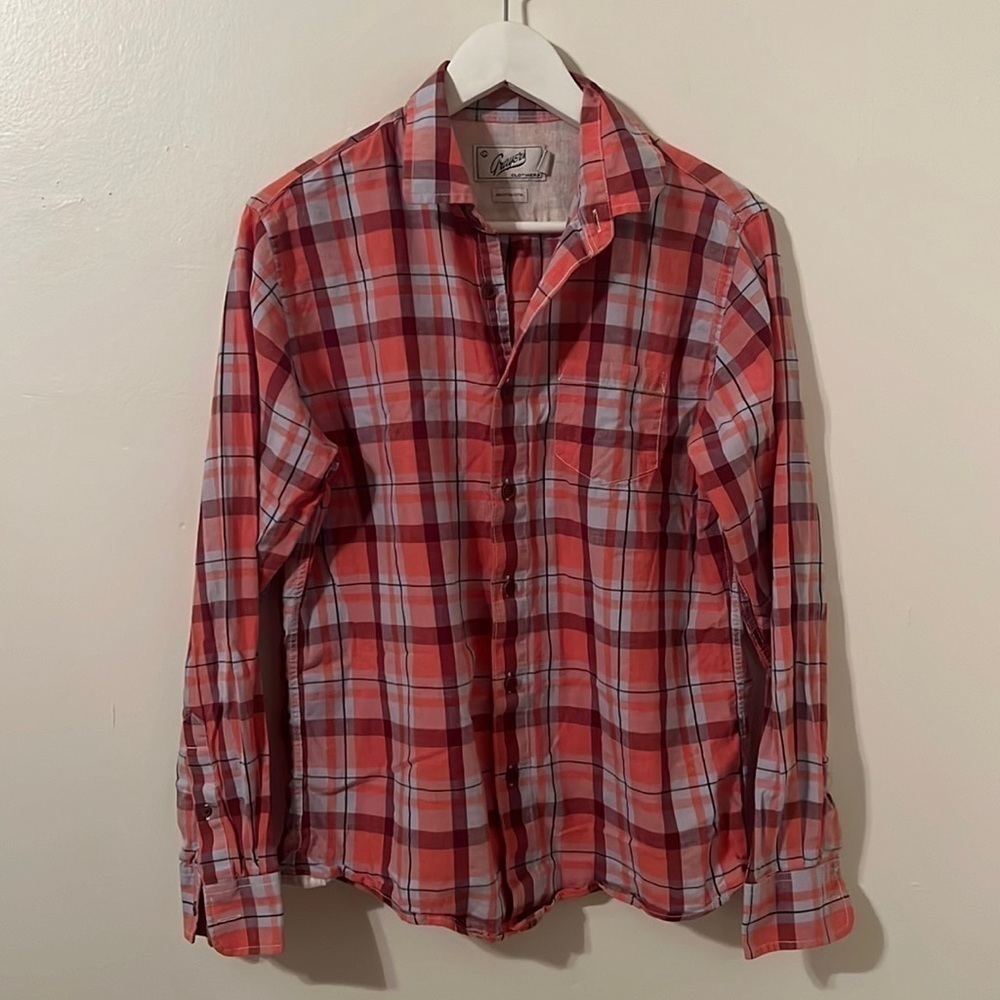 GRAYSON Button Up The Hero Shirt Size Small